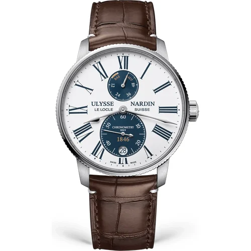 Ulysse Nardin Marine Torpilleur Panda 1183-310LE-0A-175/1A 42 mm kol saati