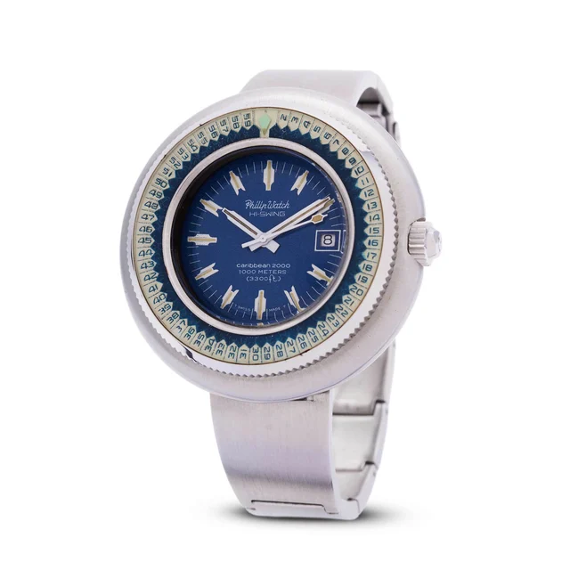 Philip Watch PHILIP WATCH, REF. 5292/68, CARIBBEAN 2000, 1000 METERS DIVER, STAINLESS STEE