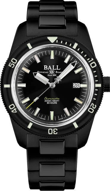 Ball Skindiver DD3208B-S2C-BK kol saati