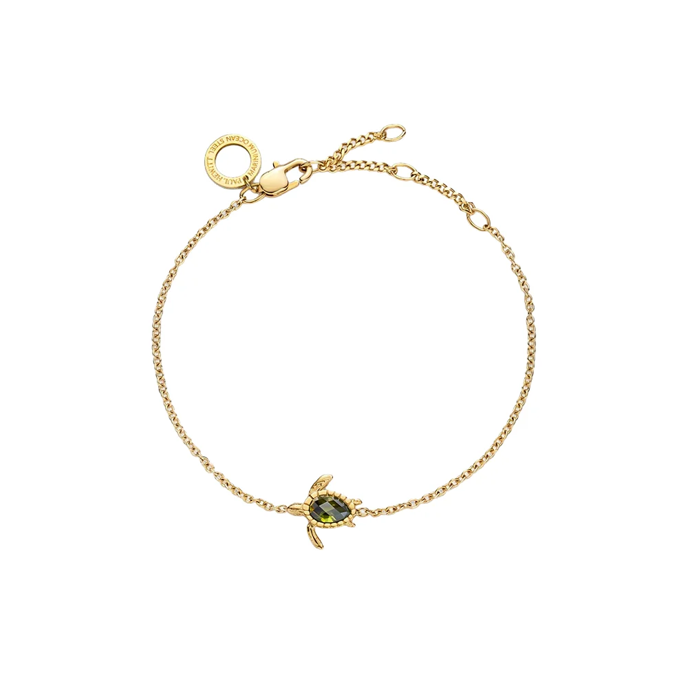 Default Turtle Mono Armkette Gold PH-JE-0662 kol saati