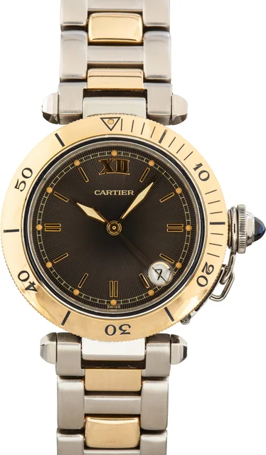 Cartier Pasha W31016N1 Two Tone kol saati