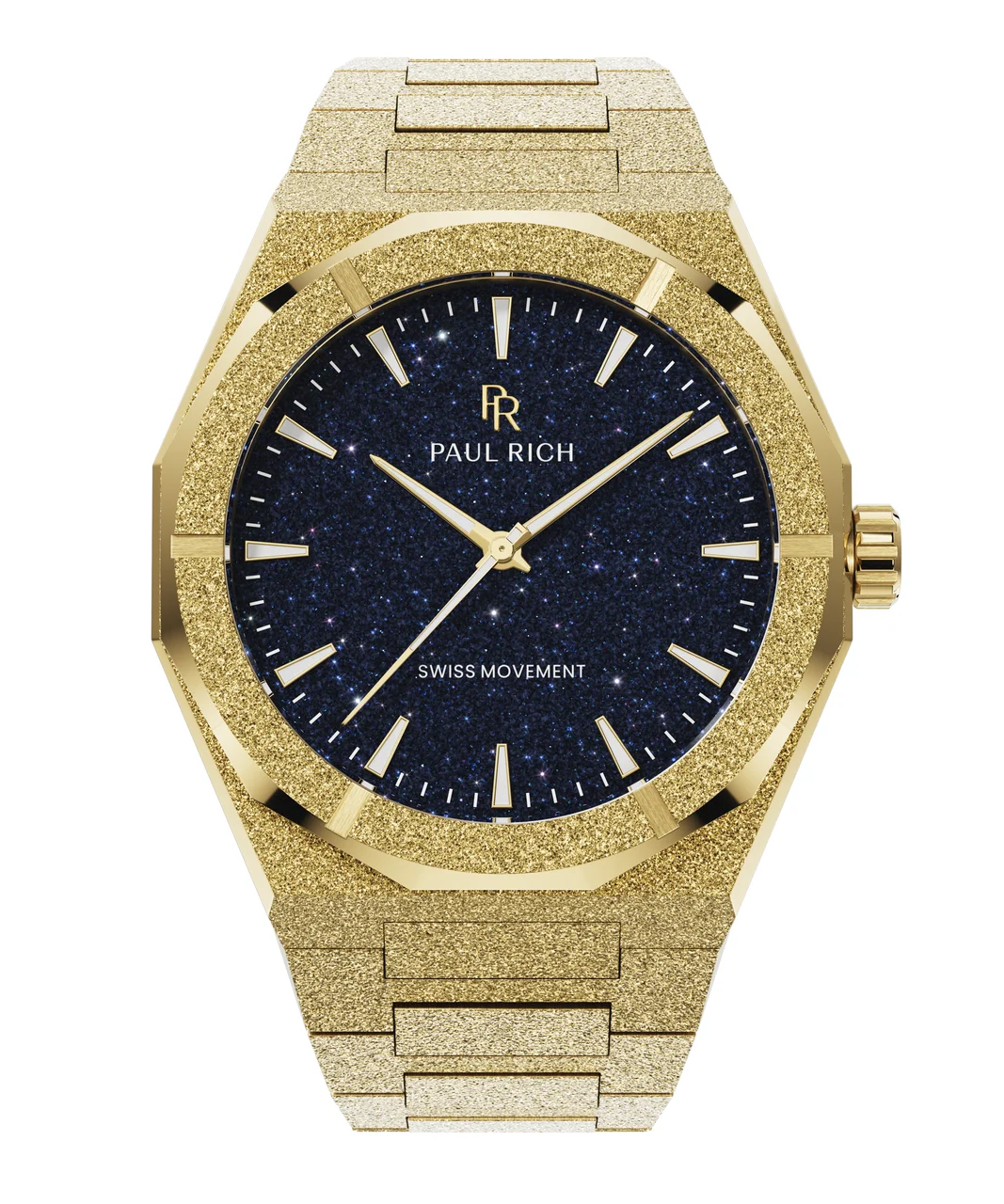 Paul Rich Frosted Star Dust II PR99II - Gold 43 mm kol saati