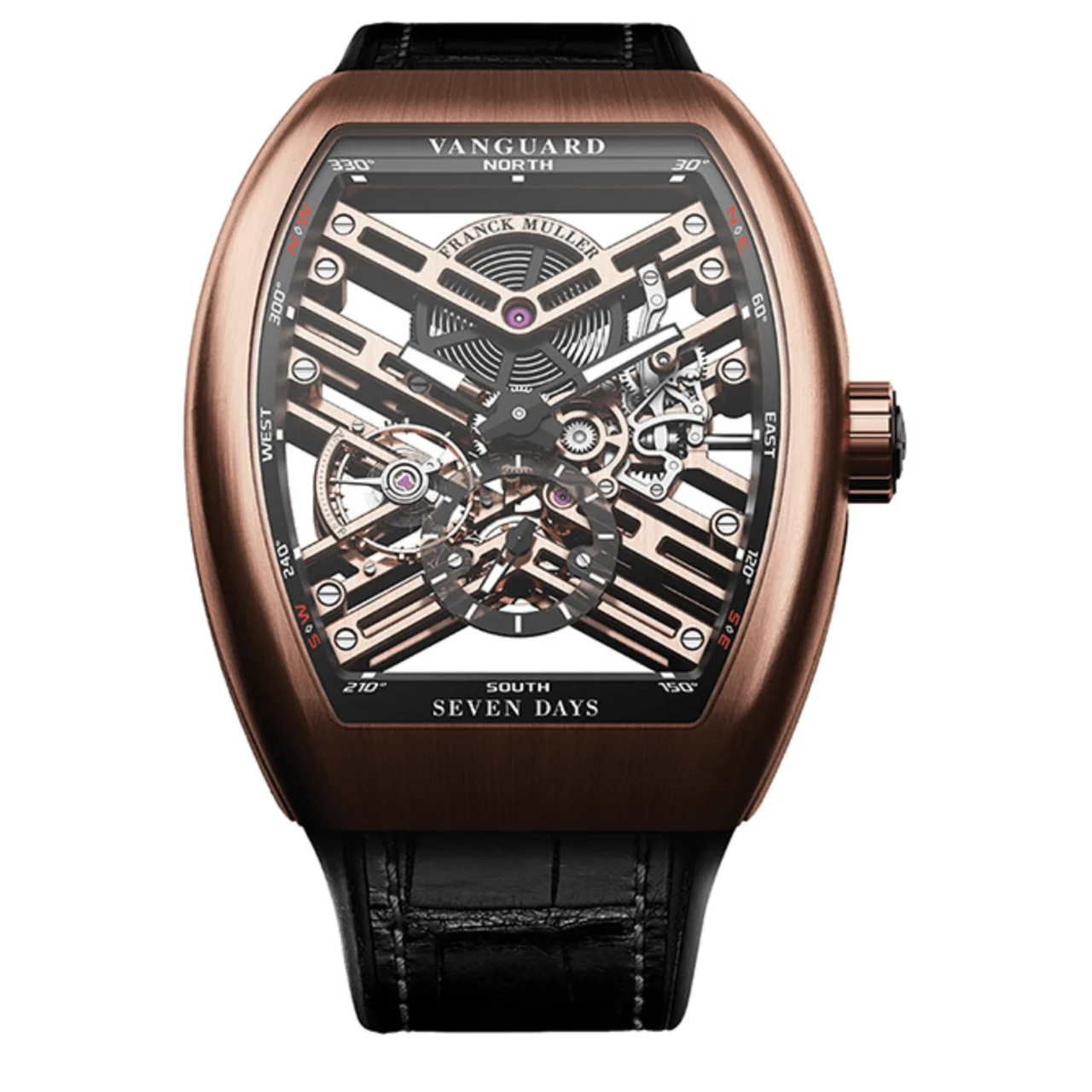 Franck Muller Vanguard V45S6SQT5N 44 mm kol saati