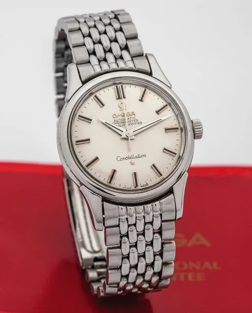 OMEGA OMEGA REF. 14381 61 SC CONSTELLATION STEEL kol saati