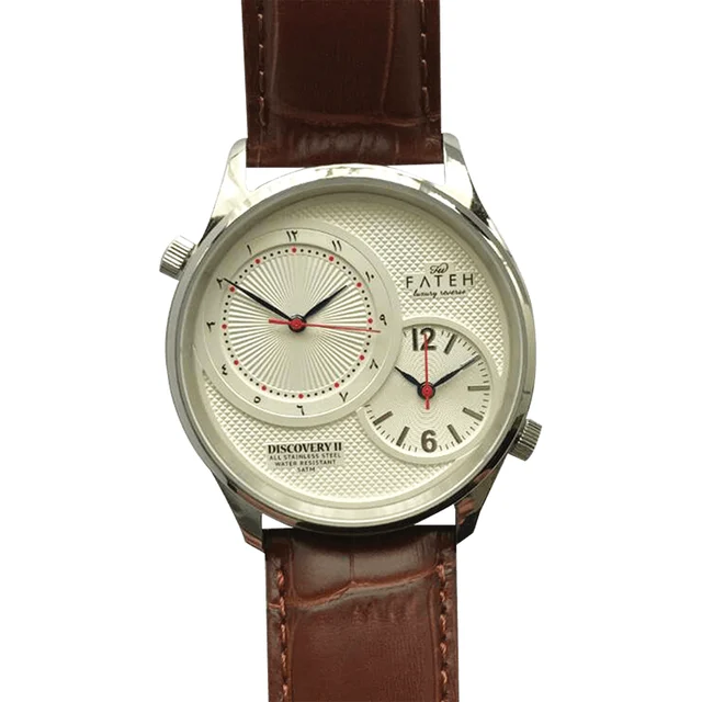 Fatehwatches Discovery II Silver kol saati
