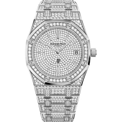 Audemars Piguet "Jumbo" Extra-Thin 15202BC.ZZ.1241BC.01 39 mm kol saati