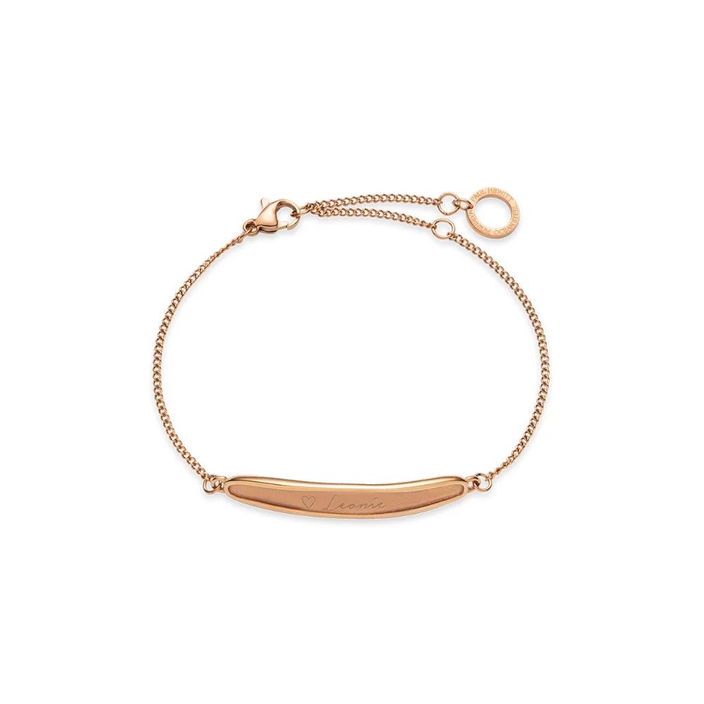Default Plate Armkette Roségold PH-JE-1140 kol saati