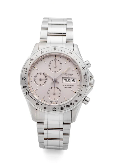 Longines Ref. L3.603.4, self-winding, chronograph, minute and hour counters, day and date;