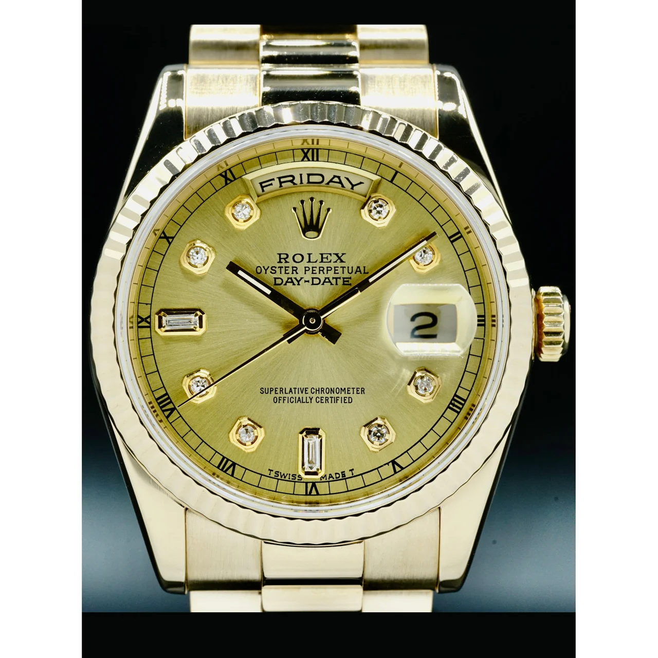 Rolex Oyster Perpetual Day Date 118238 210000034257 36 mm kol saati