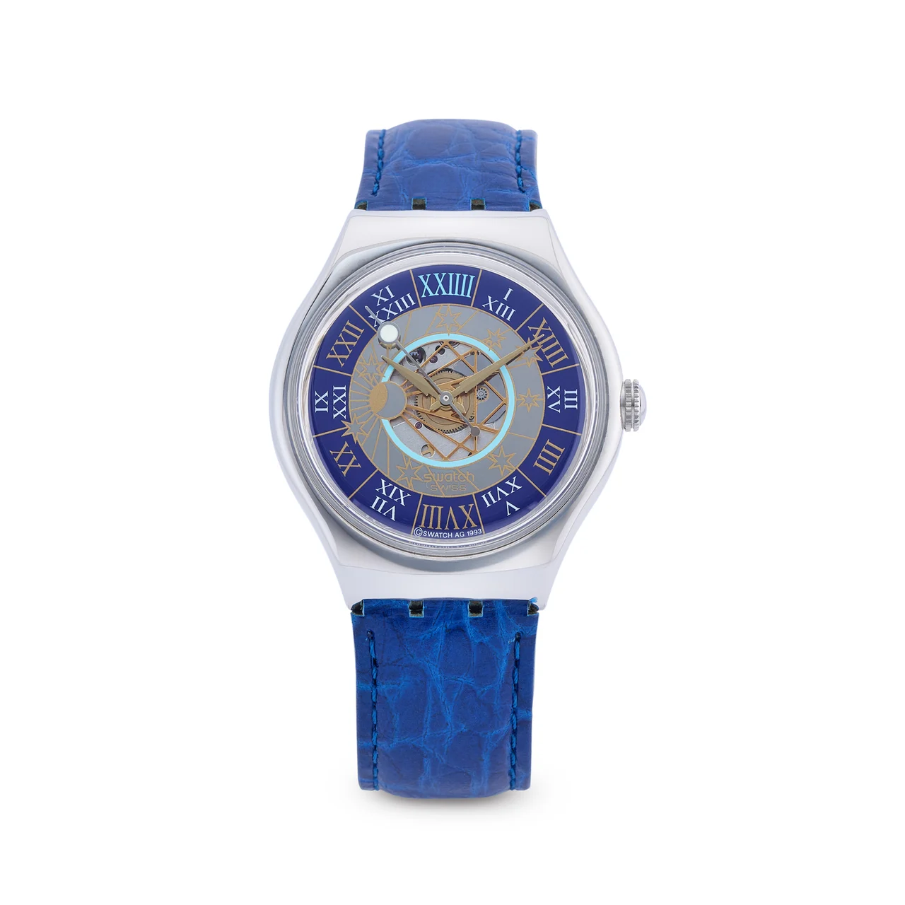 Swatch SWATCH, REF. SAZ101, TRESOR MAGIQUE, PLATINUM kol saati