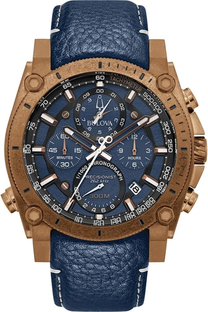 Bulova Precisionist Chronograph 97B186 46.5 mm kol saati