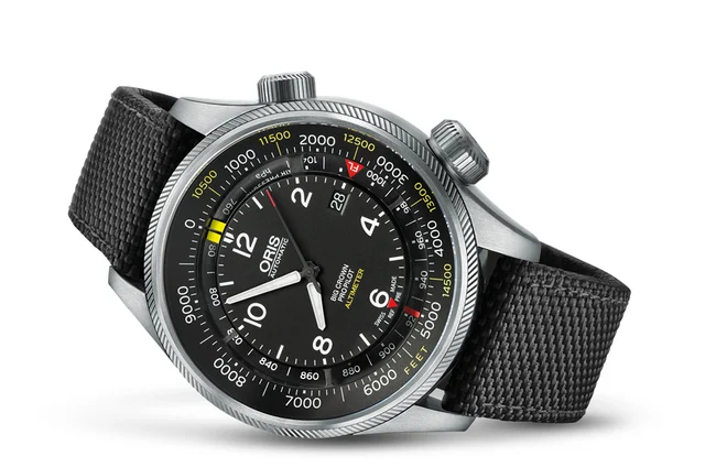 Oris Big Crown ProPilot Altimeter with Feet Scale 01 733 7705 4134-Set 5 23 15FC kol saati