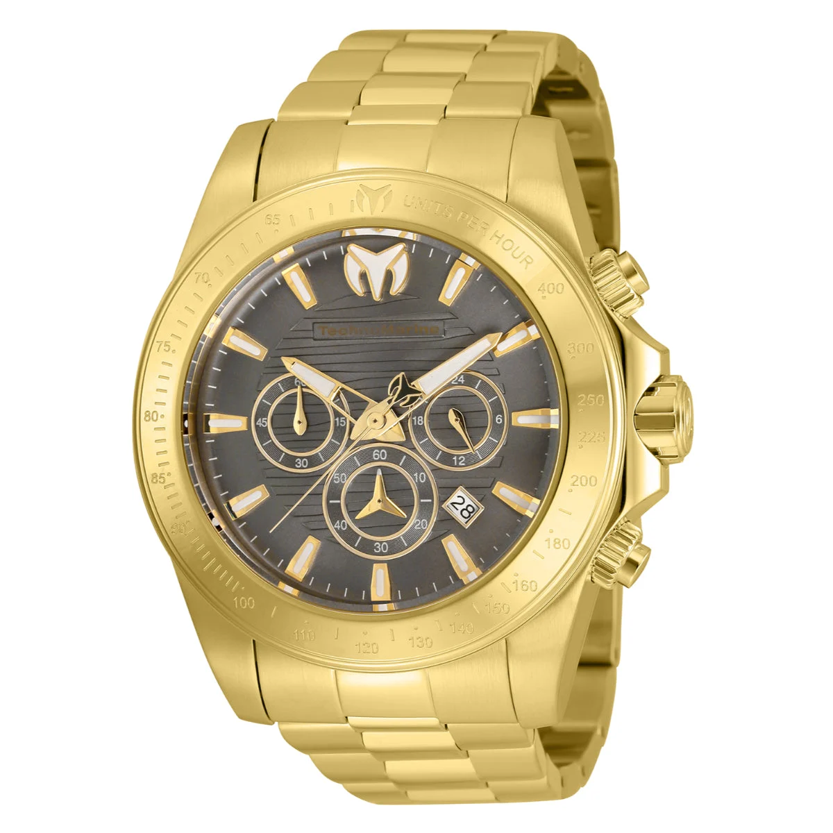Technomarine Manta Grand Watch - 47mm. Gold (TM-220133) 47 mm kol saati