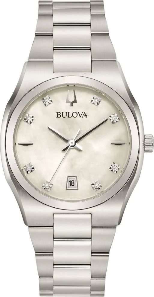 Bulova Surveyor Lady Diamonds 96P218 34 mm kol saati