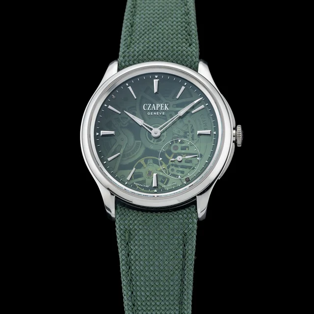 CZAPEK Fratello Promenade Transparencies Viridian Green 1706 210009N42370 kol saati