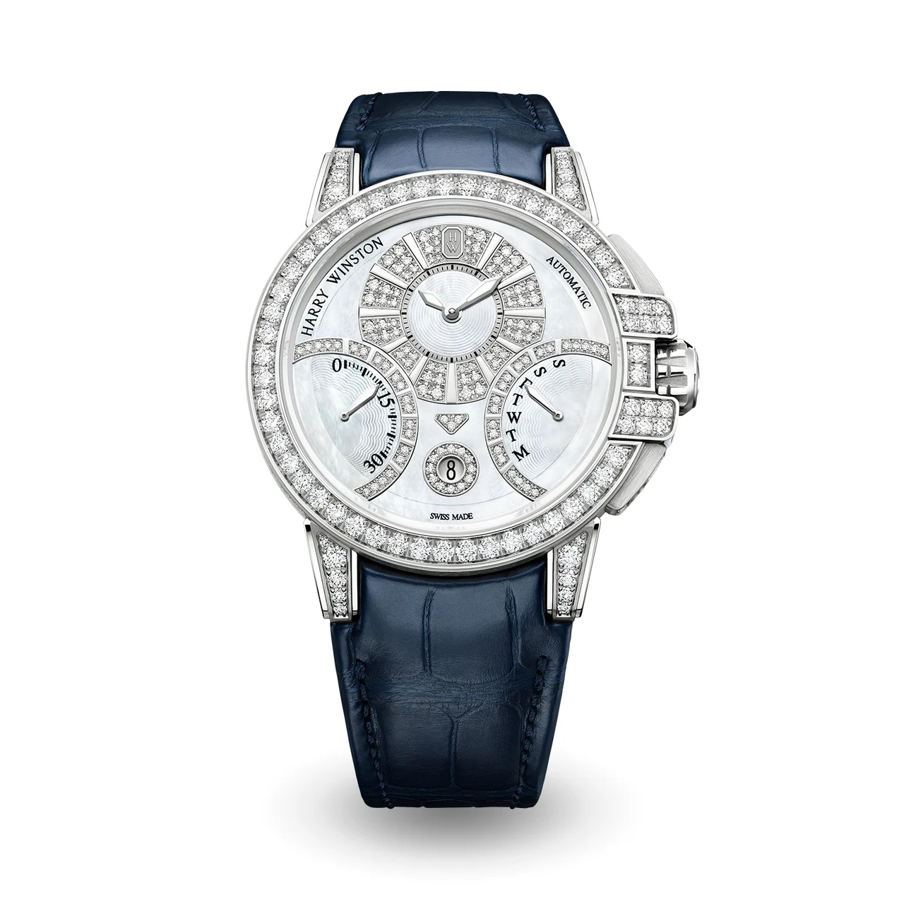 Harry Winston Ocean OCEABI42WW002 42 mm kol saati