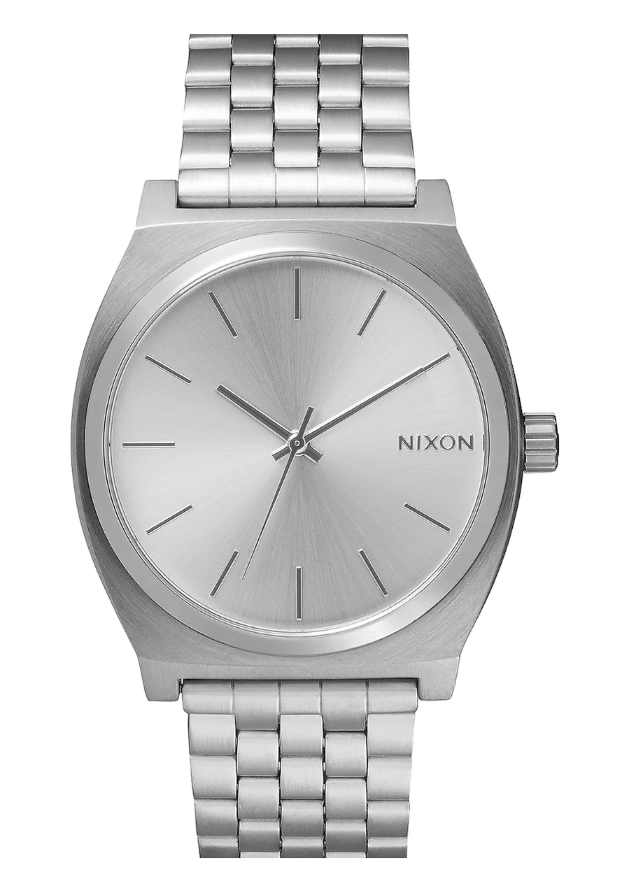 Nixon US Time Teller - All Silver A045-1920-00 37 mm kol saati