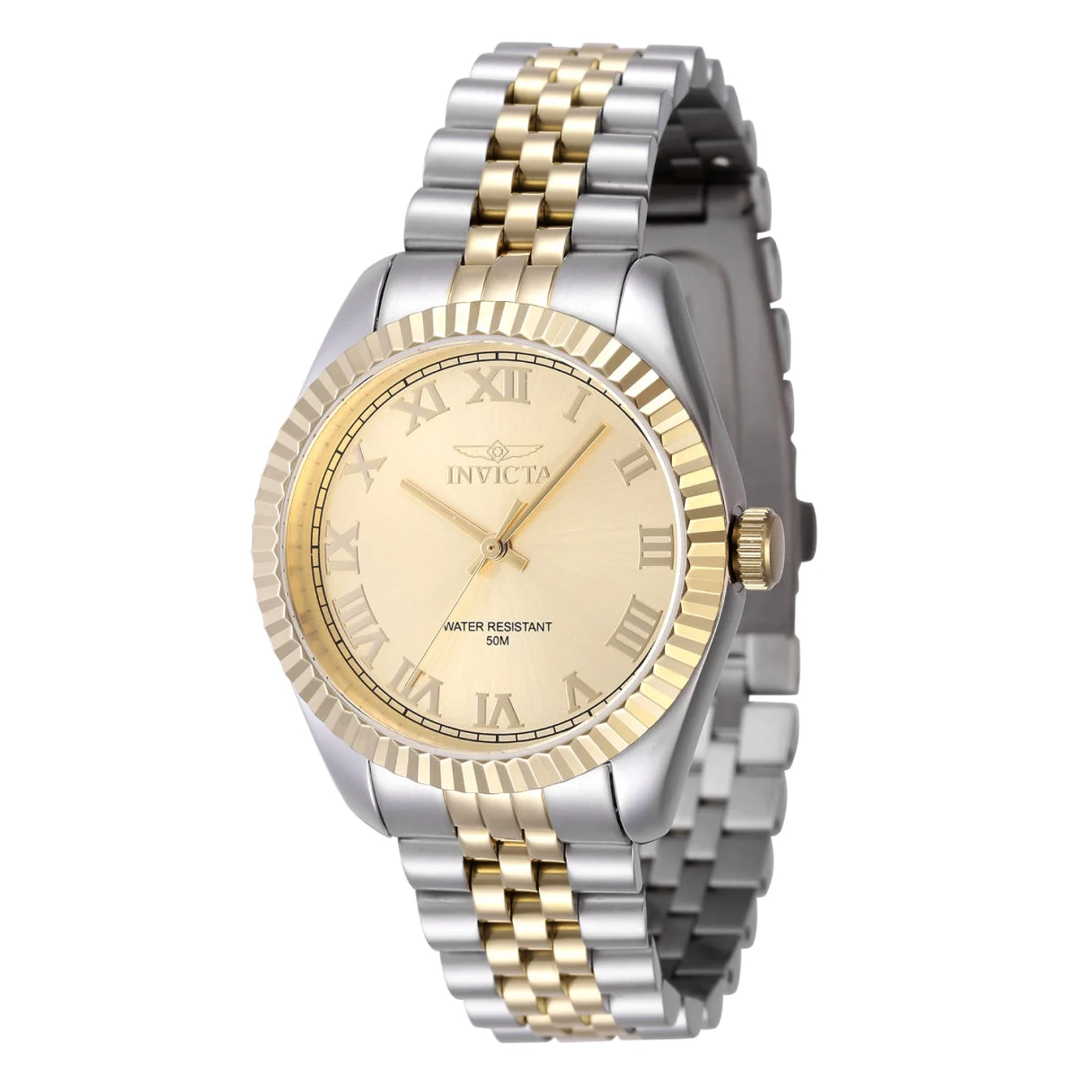 Invicta Specialty Windsor Watch - 36mm. Gold, Steel (47416) 36 mm kol saati