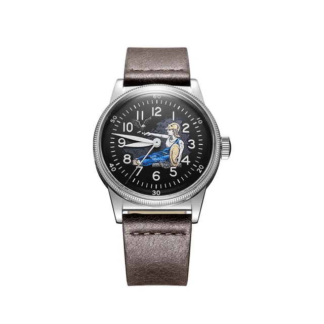 Praesidus Type 44 Bespoke Handpainted Dial A-11 Type 44 Bespoke Handpainted Dial kol saati