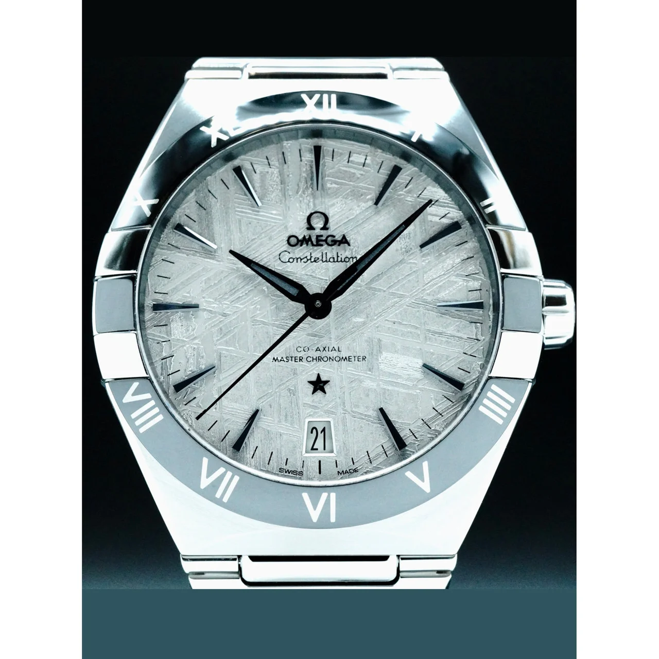 OMEGA Constellation Steel on Steel 41mm 210000081563 41 mm kol saati