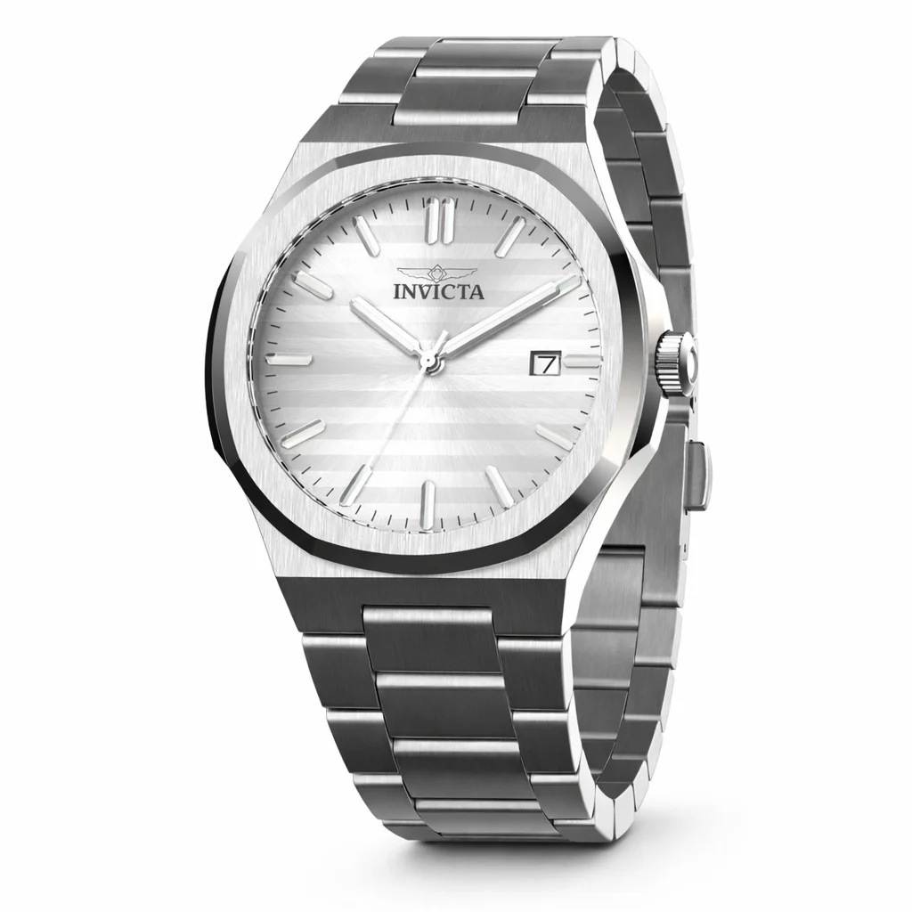 Invicta Speedway Vantage Watch - 43mm. Silver (50172) 43 mm kol saati