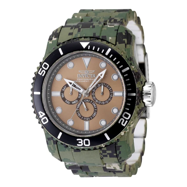 Invicta Pro Diver Vantur Watch - 48.8mm. Aqua Plating (47855) kol saati