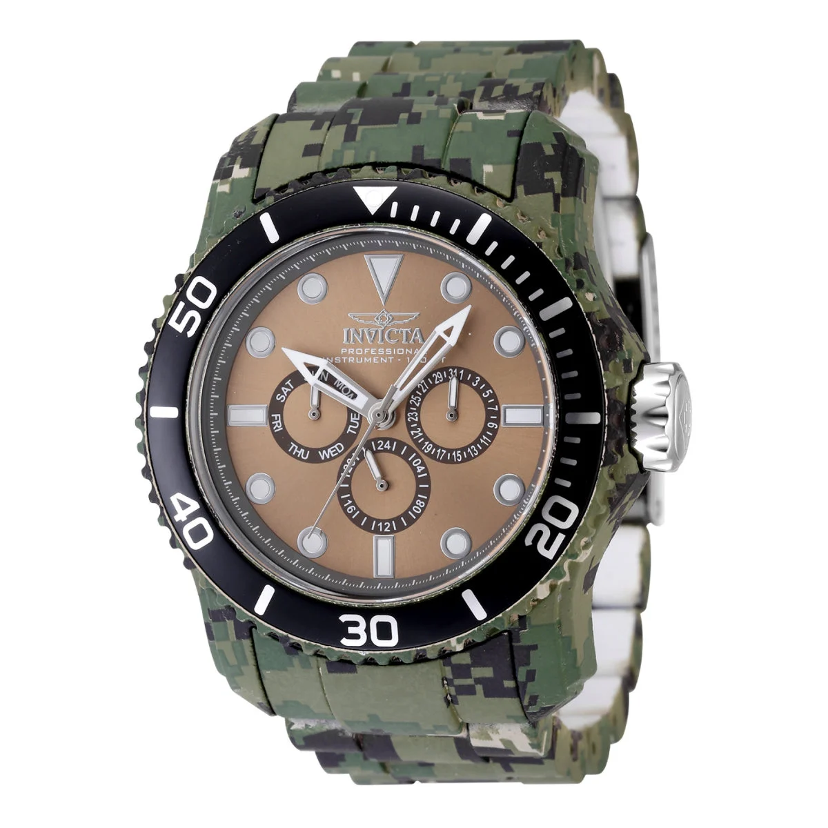 Invicta Pro Diver Vantur Watch - 48.8mm. Aqua Plating (47855) 48.8 mm kol saati