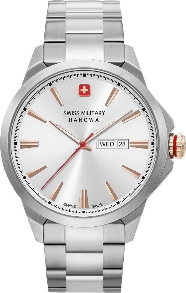 Swiss Military Hanowa Day Date Classic 06-5346.04.001 45 mm kol saati