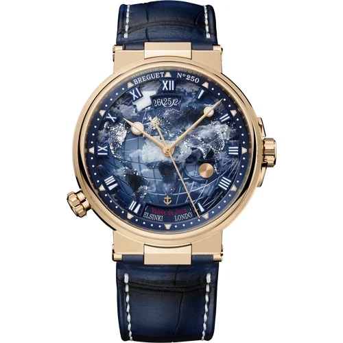 Breguet Marine Hora Mundi 5555 5555BH/YS/9WV kol saati