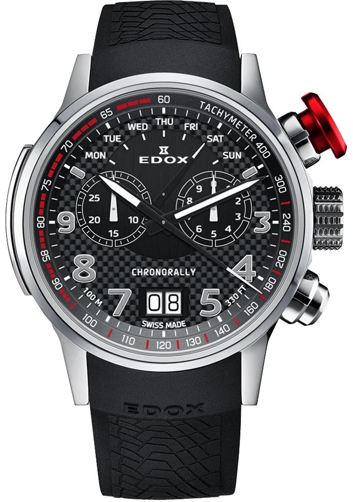 EDOX Chronorally ED523 48 mm kol saati