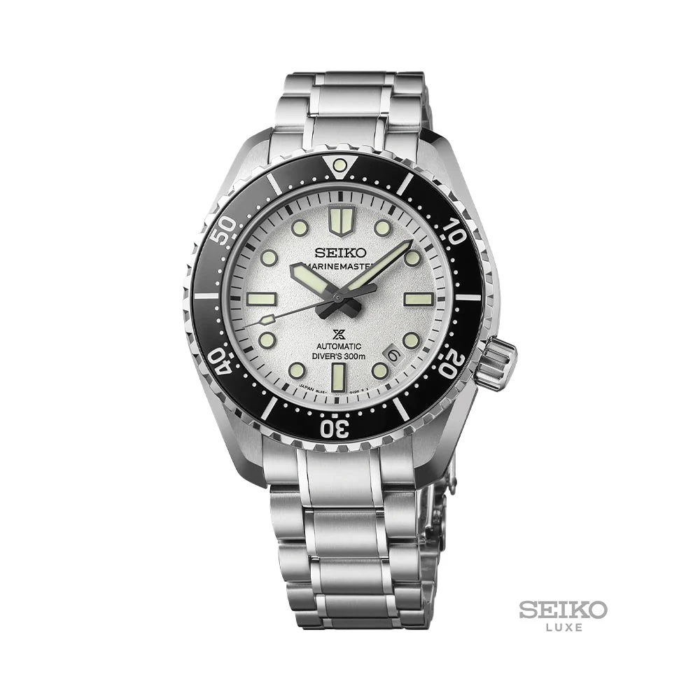Seiko Prospex Marinemaster 1968 Heritage Diver's Watch 42.6mm - White on Bracelet SLA077 42.6 mm kol saati