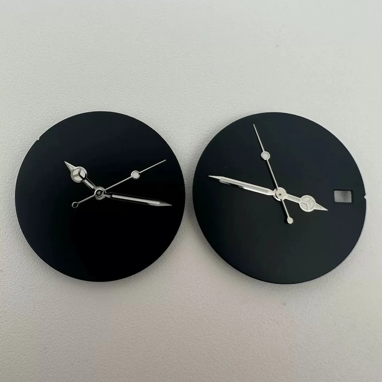 Tandorio Musou Dial Modified total blank dial black with hand diameter 28.5MM fits NH35 NH36 NH38 mechanical movement no lume dial 6139243446059 28.5 mm kol saati