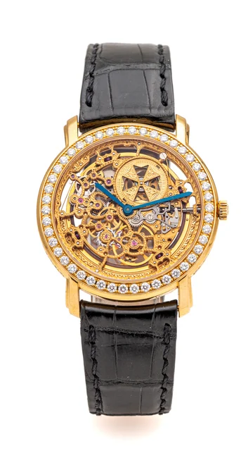 Vacheron Constantin VACHERON CONSTANTIN, REF. 43580, SKELETON AND DIAMONDS, AUTOMATIC, YEL