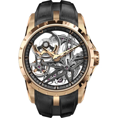Roger Dubuis Excalibur Monobalancier Pink Gold RDDBEX0954 42 mm kol saati