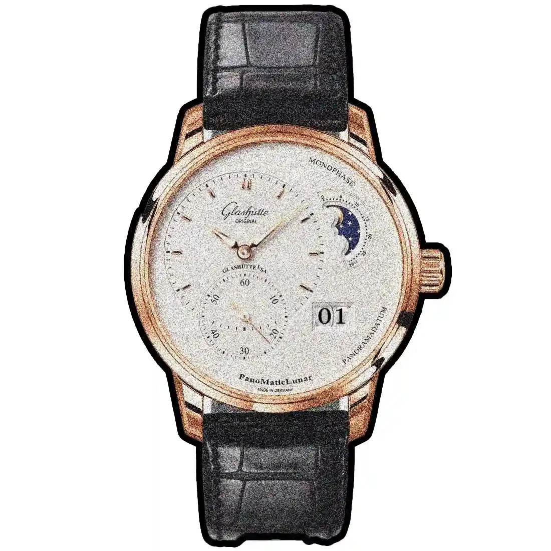 Glashutte Original Glashütte Original 47548 40 mm kol saati