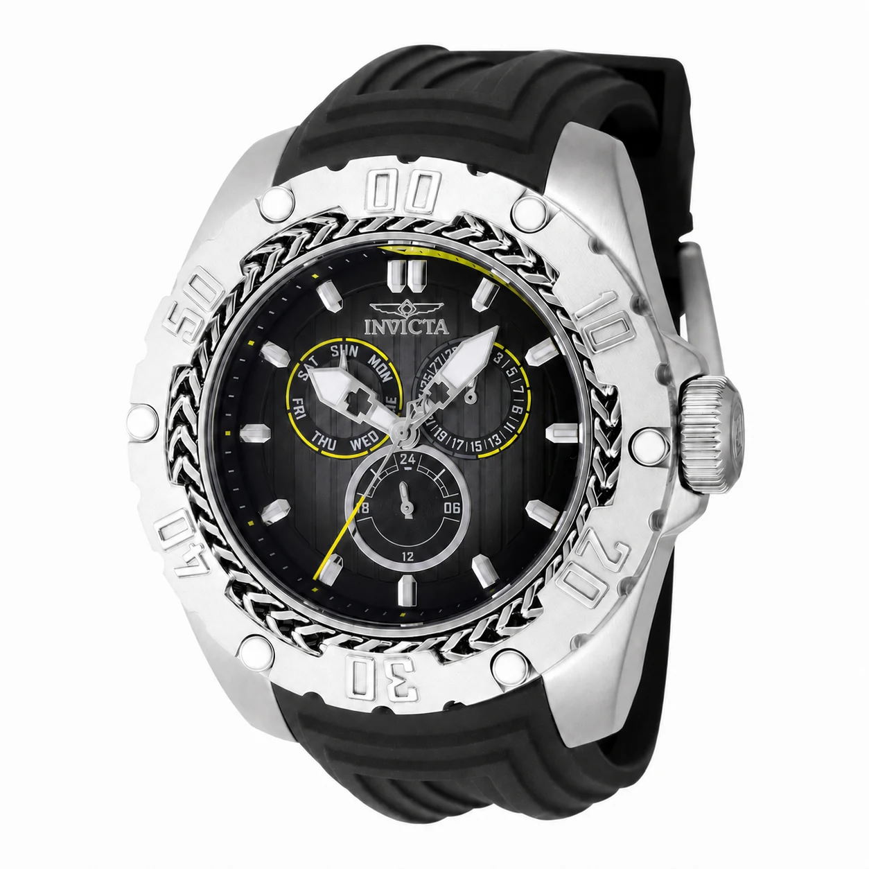 Invicta Explorer Orvantis Watch - 51.5mm, Black (48019) 51.5 mm kol saati