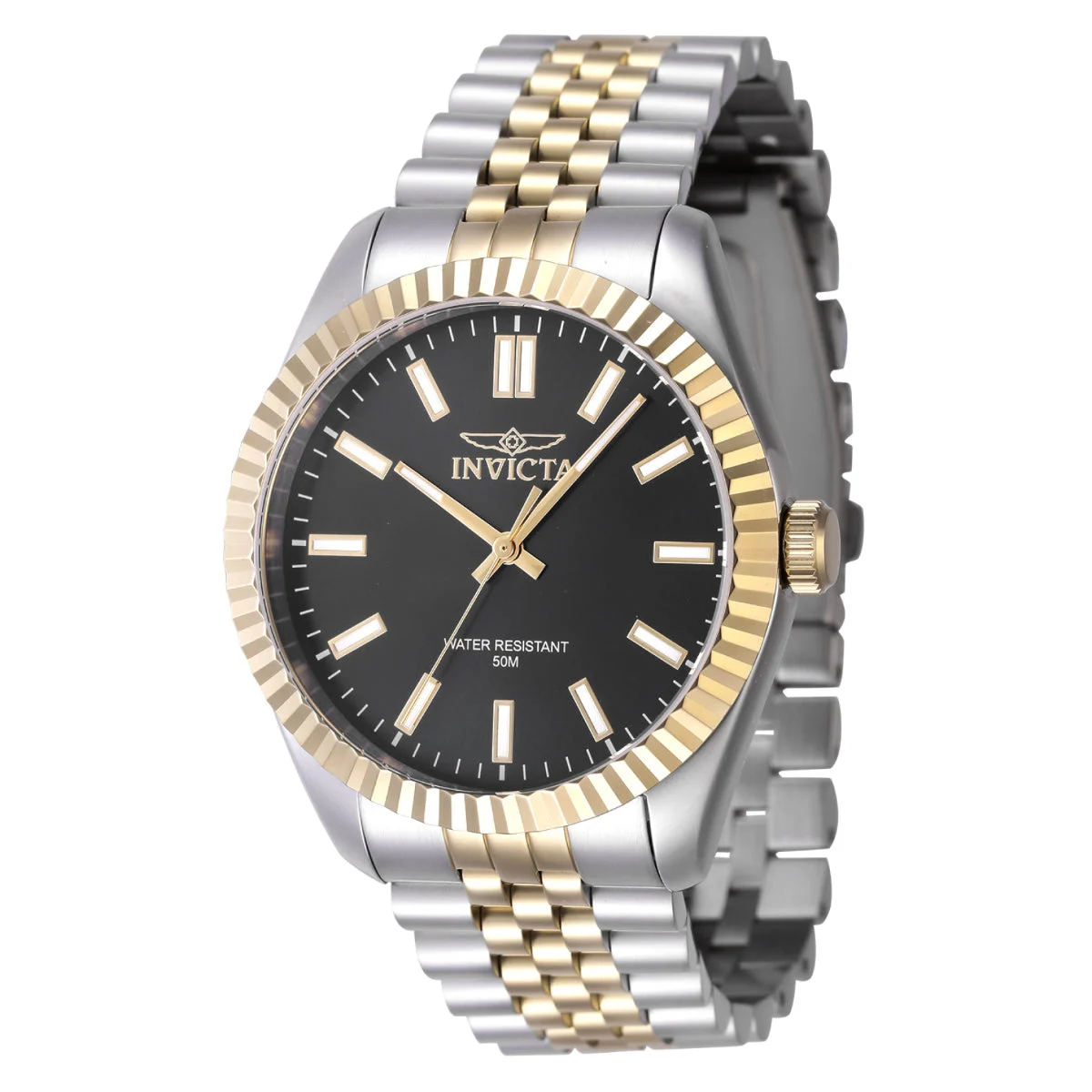 Invicta Specialty Oxford Watch - 43mm. Gold, Steel (47483) 43 mm kol saati