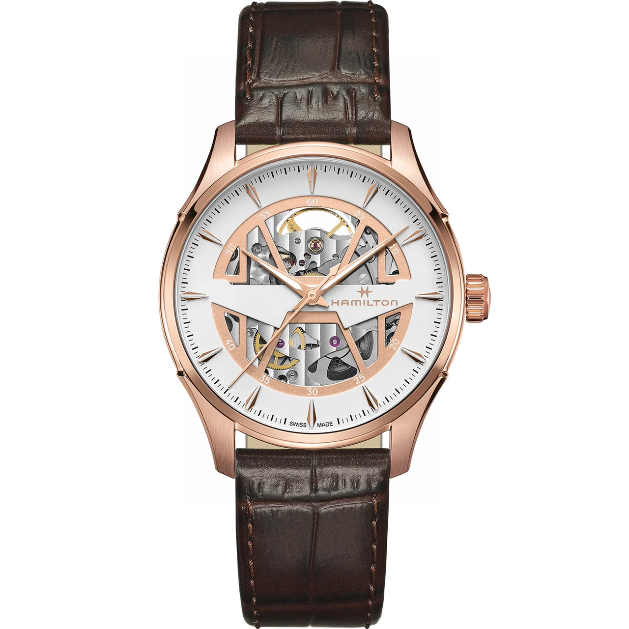 Hamilton Jazzmaster Skeleton Auto H42505510 40 mm kol saati