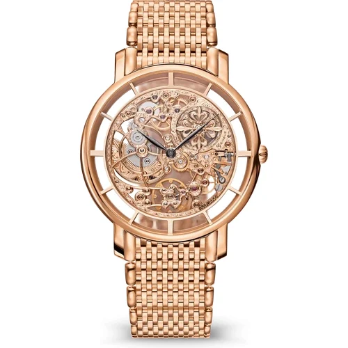 Patek Philippe Complications Rose Gold Skeleton Watch 5180/1R-001 kol saati