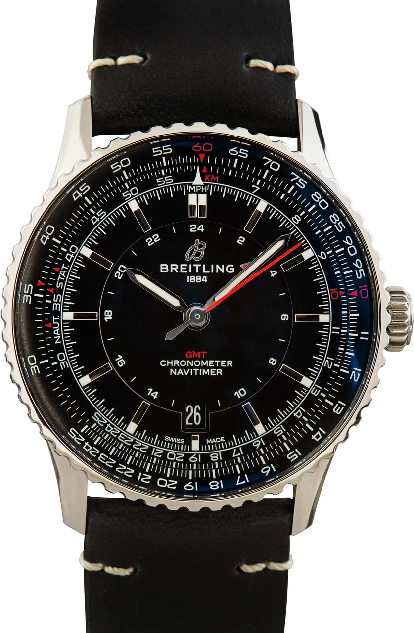 Breitling Navitimer Automatic GMT 41 A32310251B1P1 41 mm kol saati