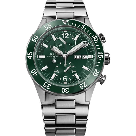 Ball Roadmaster Rescue Chronograph Green 41mm DC3030C-S2-GR kol saati