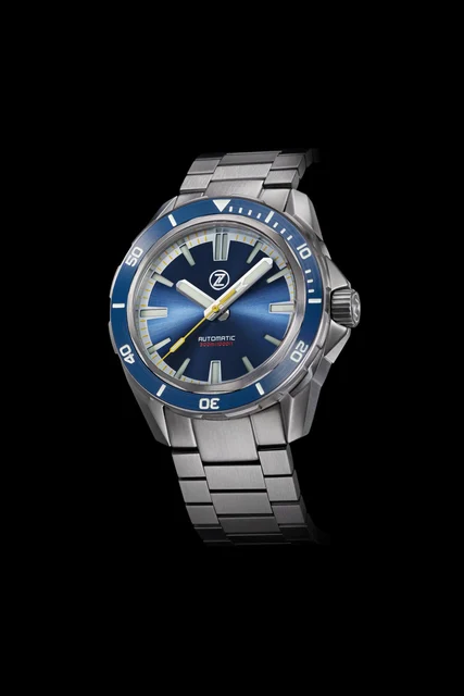 Zelos Swordfish 300m Diver Seiko NH35 Cobalt Blue kol saati