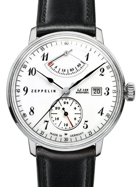 Graf Zeppelin Hindenburg Automatic Watch with Power Reserve #7060-1 USED-7060-1 kol saati
