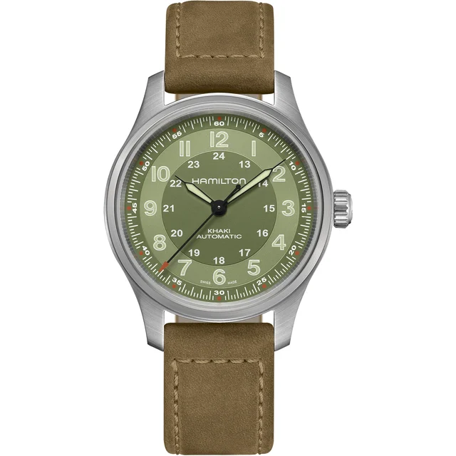 Hamilton Khaki Field Titanium Auto H70545560 kol saati
