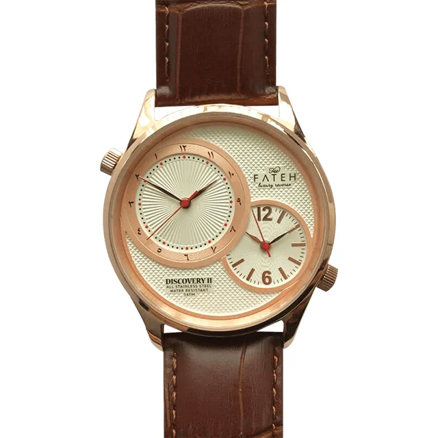 Fatehwatches Discovery II Rose Gold kol saati