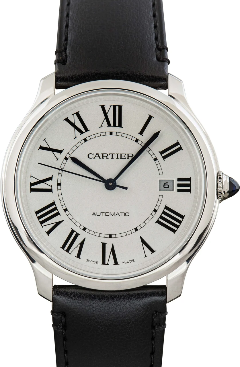 Cartier Ronde Must De WSRN0032 Stainless Steel 40 mm kol saati