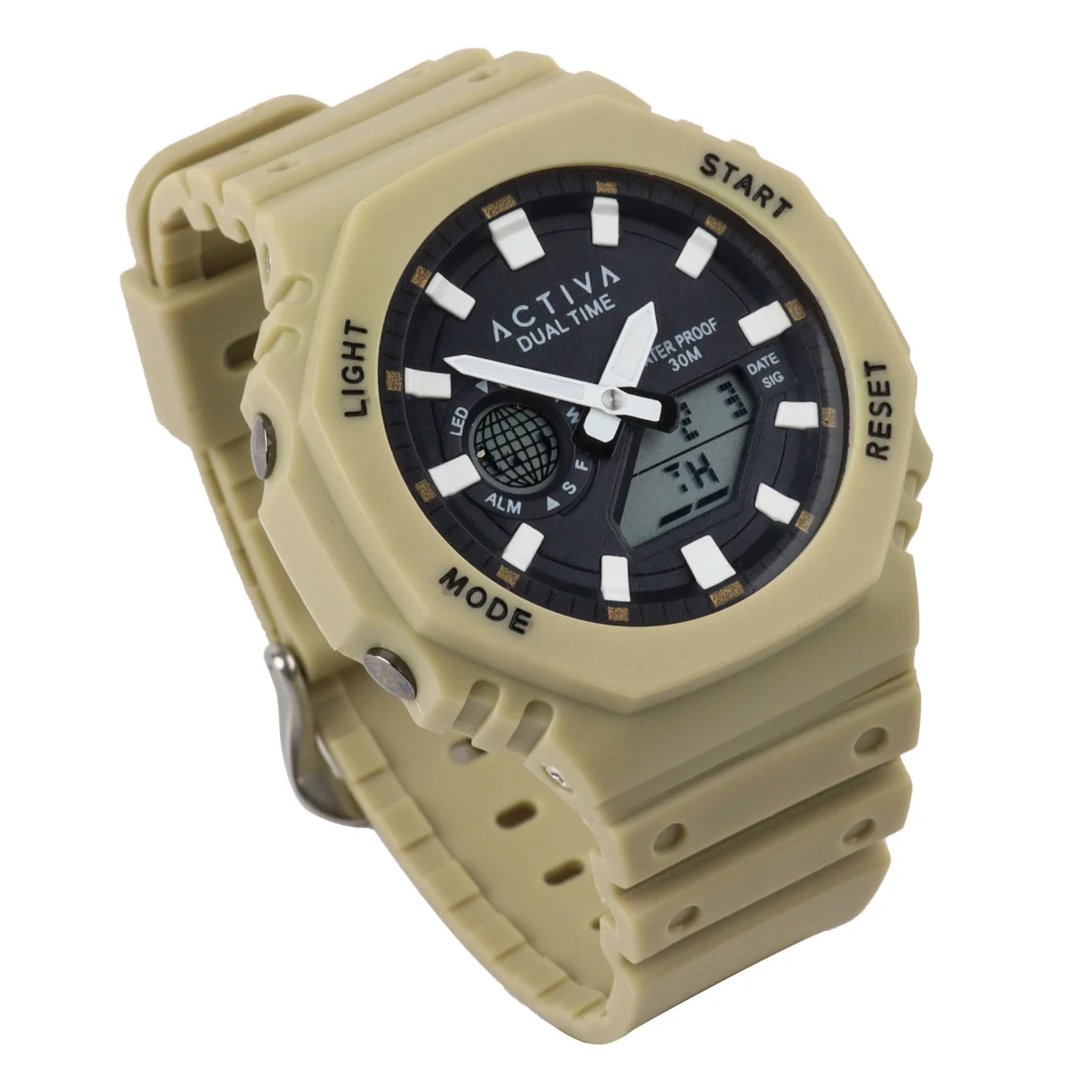 Invicta Activa Recon X Digital Watch - 45.5mm, Light Brown (ACW423-014) 45.5 mm kol saati