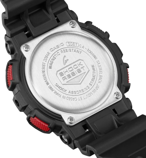 Casio G-shock Iconic GA-100BNR-1ADR kol saati