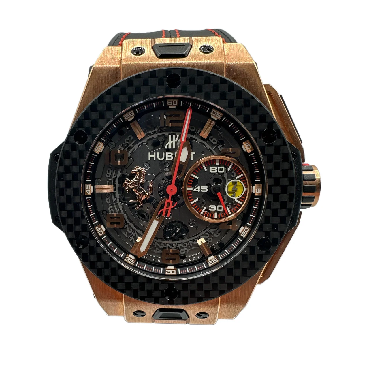 Hublot Big Bang Unico Ferrari Limited Edition 401.00.0123.VR CSNCZ375 45 mm kol saati