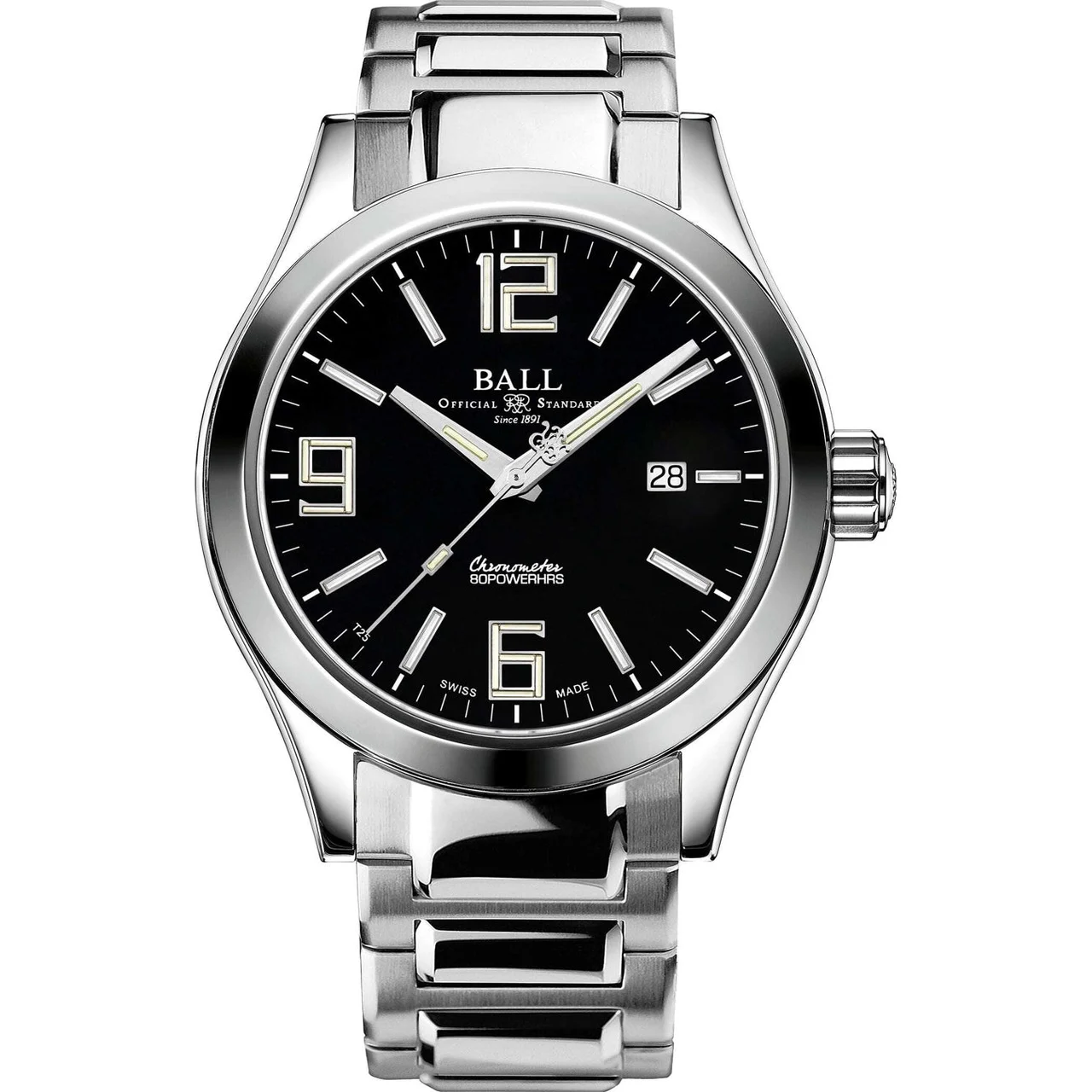 Ball Engineer M Pioneer II Black Dial 43mm NM2128C-S2CJ-BK 43 mm kol saati